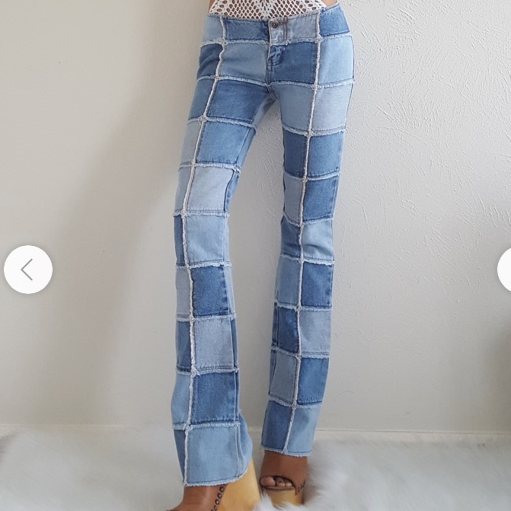 Zana di patchwork jeans
